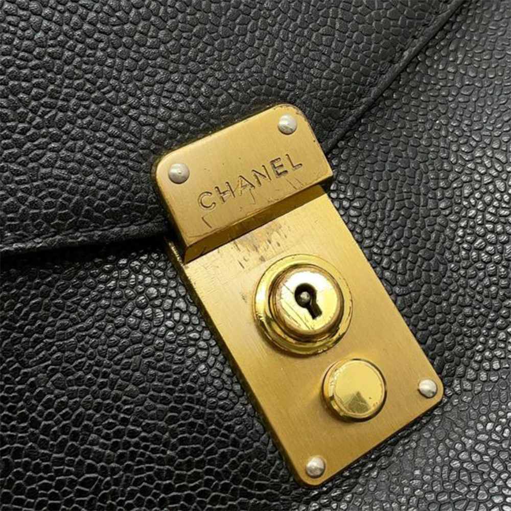 Pre-Loved Chanel Caviar Briefcase - Picture 7 of 12
